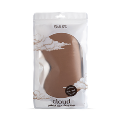 Image 3 for Cloud Padded Satin Sleep Mask Mocha
