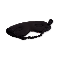 Image 2 for Cloud Padded Satin Sleep Mask Moonlit Cranes