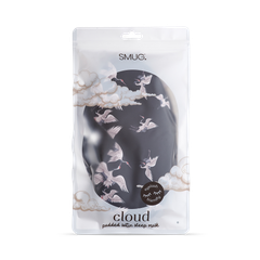 Image 3 for Cloud Padded Satin Sleep Mask Moonlit Cranes