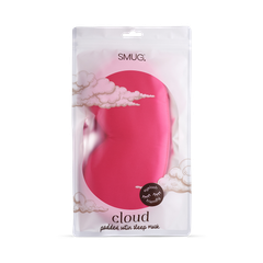 Image 3 for Cloud Padded Satin Sleep Mask Scarlett