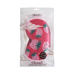 Image 3 for Cloud Padded Satin Sleep Mask Strawberry Dreams