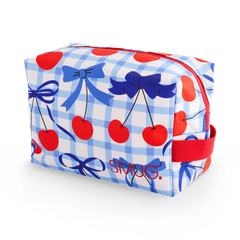 Image 2 for Wash Bag Blue Cherries