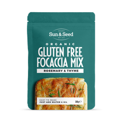 Image 1 for Organic Gluten Free Focaccia Mix Rosemary & Thyme 300g