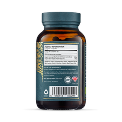 Image 2 for Organic Ashwaganda & Black Pepper Extract Capsules120 Capsules