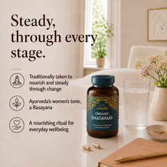 Image 4 for Organic Shatavari Capsules 120 Capsules