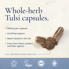 Image 5 for Organic Tulsi Holy Basil Capsules 60 Capsules