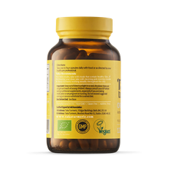 Image 3 for Organic Turmeric & Black Pepper Extract Capsules 120 Capsules