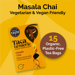 Image 4 for Organic Masala Chai Turmeric Tea - 15 Teabags
