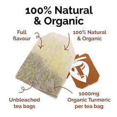 Image 5 for Organic Masala Chai Turmeric Tea - 15 Teabags