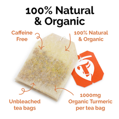 Image 5 for Organic Ginger Lemon Turmeric Tea - 15 Teabags 15 Sachet