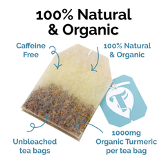 Image 5 for Organic Rooibos Honeybush Turmeric Tea - 15 Teabags