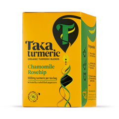 Image 2 for Organic Chamomile Rosehip Turmeric Tea - 15 Teabags