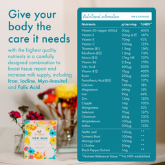 Image 4 for New Mum - Postnatal Formula Capsules 60 Capsules