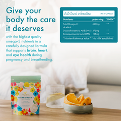 Image 4 for Vegan Omega 3 - DHA + EPA Softgels - 30's