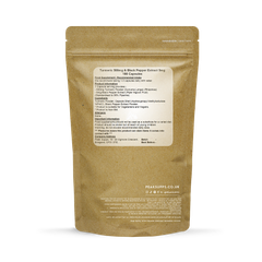 Image 2 for Turmeric 500mg & Black Pepper Extract 5mg Capsules