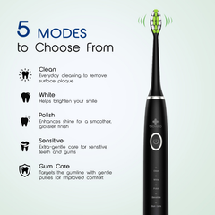 Image 4 for YS-500 Series Rechargeable Electric Toothbrush - Black