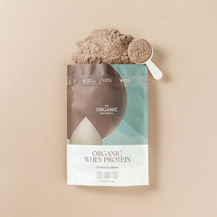 Image 2 for Organic Whey Protein Cookies & Cream 1200 g