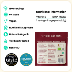 Image 5 for Aura Sea Salt - Organic Vitamin D Celtic Salt - Cayenne & Paprika - 80g