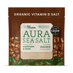 Image 1 for Aura Sea Salt - Organic Vitamin D Celtic Salt - Mushroom & Herbs - 80g