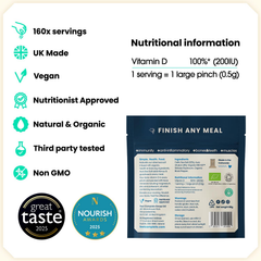 Image 5 for Aura Sea Salt - Organic Vitamin D Celtic Salt - Hint of Pepper - 80g