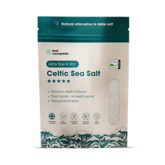 Image 1 for Celtic Sea Salt (ULTRA Fine & Dry) No Need To Grind - Organic Approved - 400g