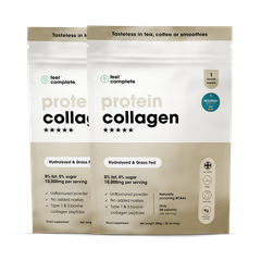 Image 1 for Protein Collagen Powder - Unflavoured Bovine Peptides 10,000mgs - 2 Month Supply 600g