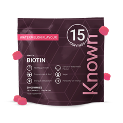 Image 1 for Biotin 10,000 mcg Watermelon Flavour 30 gummies