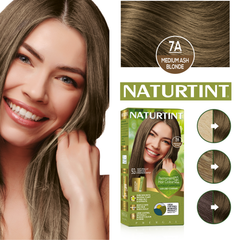 Image 5 for Permanent Hair Colour Gel 170ml 7A Medium Ash Blonde 170 ml