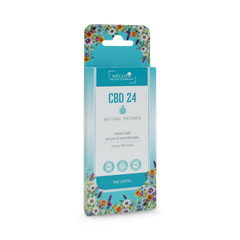 Image 1 for Mellow Patch Natural Topical Patch 18 Piece CBD 24