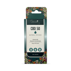 Image 1 for Mellow Patch Natural Topical Patch 18 Piece CBD 50