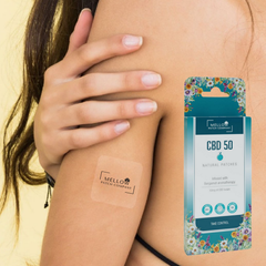 Image 4 for Mellow Patch Natural Topical Patch 18 Piece CBD 50