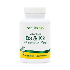 Image 1 for VIT D3 (2520 IU) WITH K2 (120 MCG) TABLETS