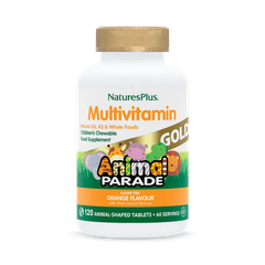 Image 1 for Gold Animal Parade Multivitamin Orange 120 Chewables