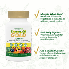 Image 4 for Source of Life Gold Multivitamin 90 Capsules