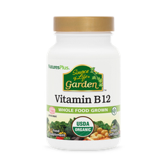 Image 1 for SOL GRDN ORGANIC VIT B-12 1000MCG CAP 60