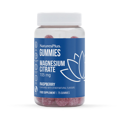 Image 1 for Magnesium Citrate 105mg Raspberry 75 Gummies