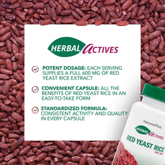 Image 4 for HA RED YEAST RICE 600 MG VCAP 120