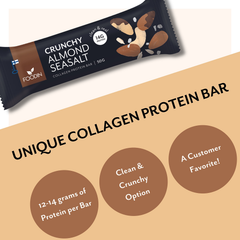 Image 3 for Collagen Protein Bar Almond Seasalt 12x50g