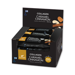 Image 2 for Collagen Protein Bar Caramel Cinnamon 12x50g
