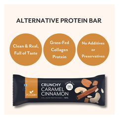 Image 3 for Collagen Protein Bar Caramel Cinnamon 12x50g