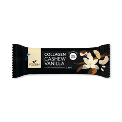 Image 1 for Crunchy Collagen Protein Bar Cashew-Vanilla 12x50g