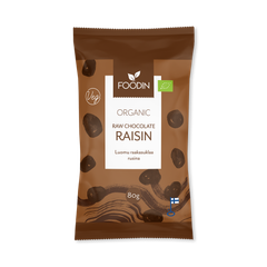 Image 1 for Organic Raw Chocolate Raisins 8x80g