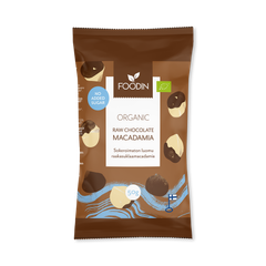 Image 1 for Organic Raw Chocolate No Added Sugar Macadamia 8x50g