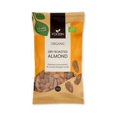 Image 1 for Organic Dry Roasted Almonds 7x140g
