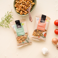 Image 4 for Organic Dry Roasted Rosemary Cashews 8x120g