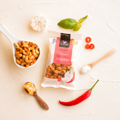 Image 5 for Organic Dry Roasted Chili-Garlic Cashew 8x120g