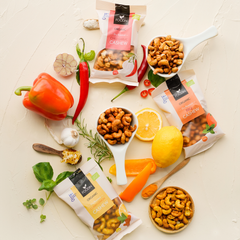 Image 4 for Organic Dry Roasted Curry-Lemon Cashew 8x120g