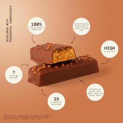 Image 3 for Chocolate & Caramel Bar 7 x 55 g