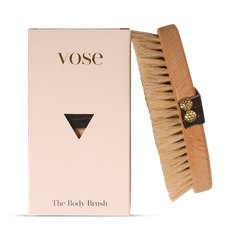 Image 1 for 100% Horse Hair Body Brush - Black Rose