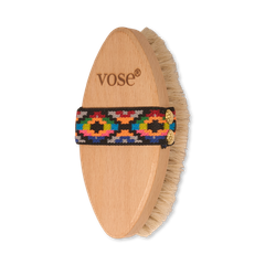 Image 2 for 100% Horse Hair Dry Body Brush - Tulip